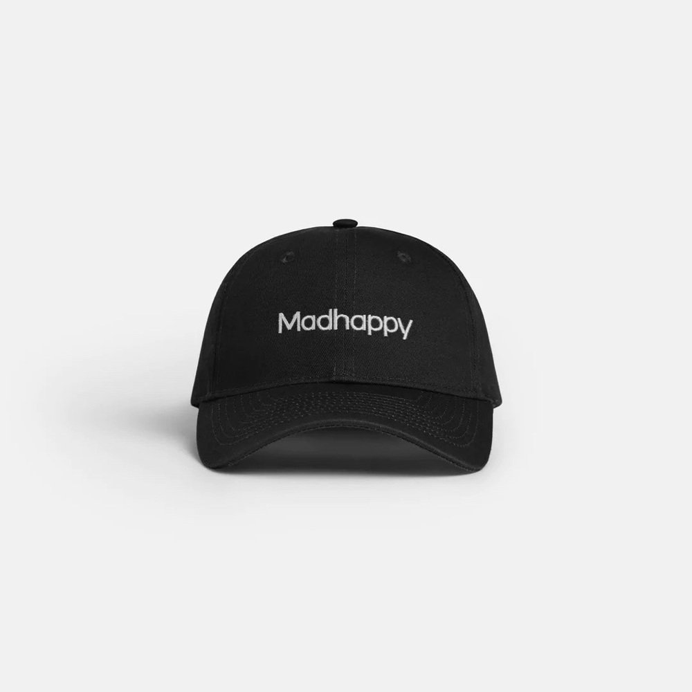 Madhappy Classics Dad Hat in Black